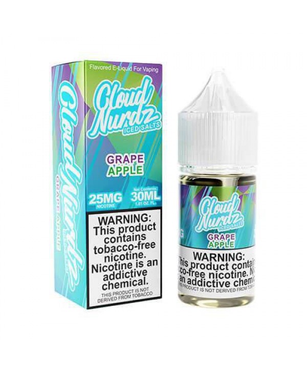 Grape Apple Ice by Cloud Nurdz Salt 30ml