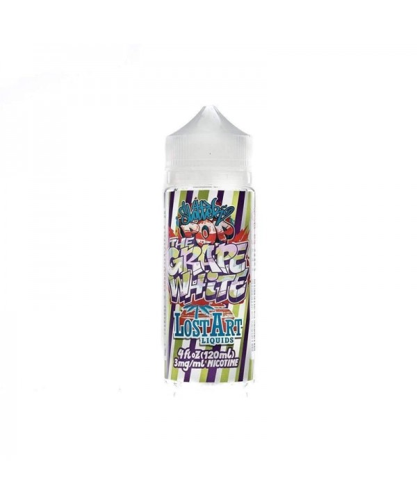 Slotter Pops The Grape White by Lost Art 120ml