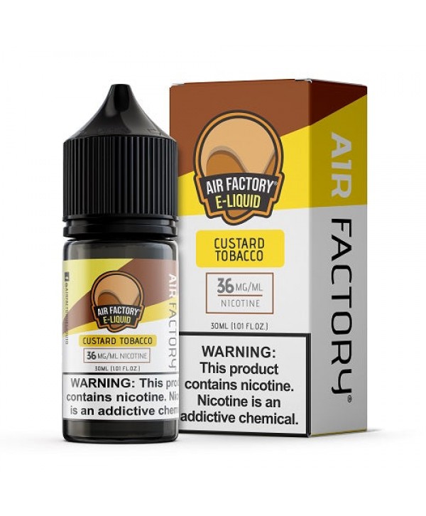 Custard Tobacco by Air Factory Salts 30ml