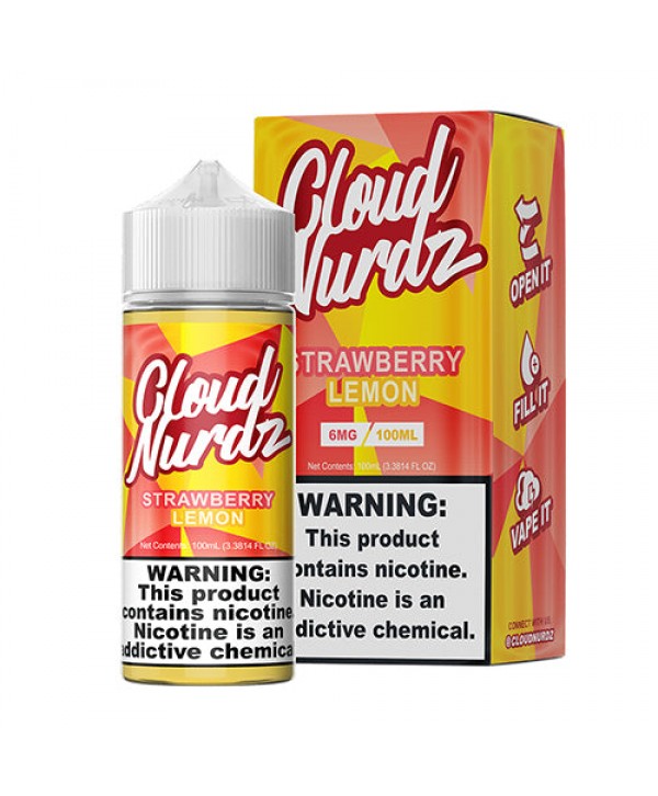 Strawberry Lemon by Cloud NURDZ Eliquid 100ml