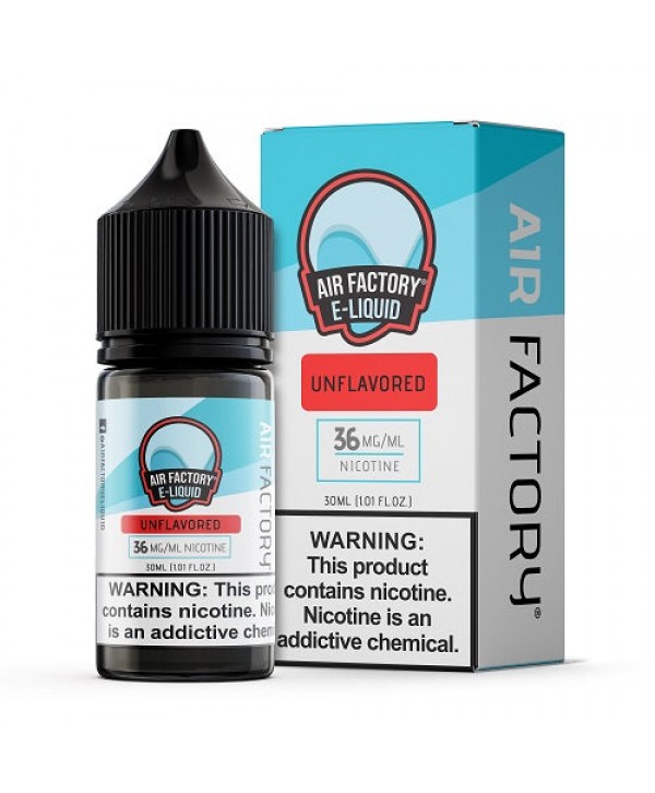 Unflavored Ejuice by Air Factory Salts 30ml