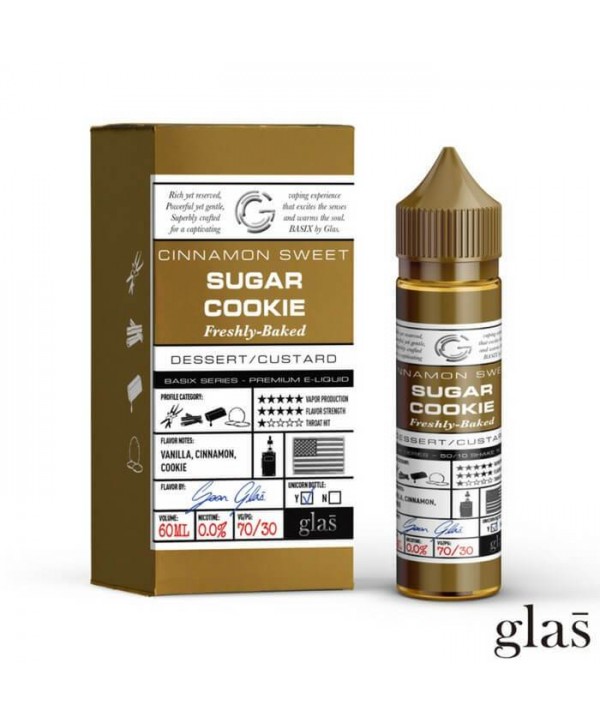 Sugar Cookie by GLAS Basix Eliquid 60ml