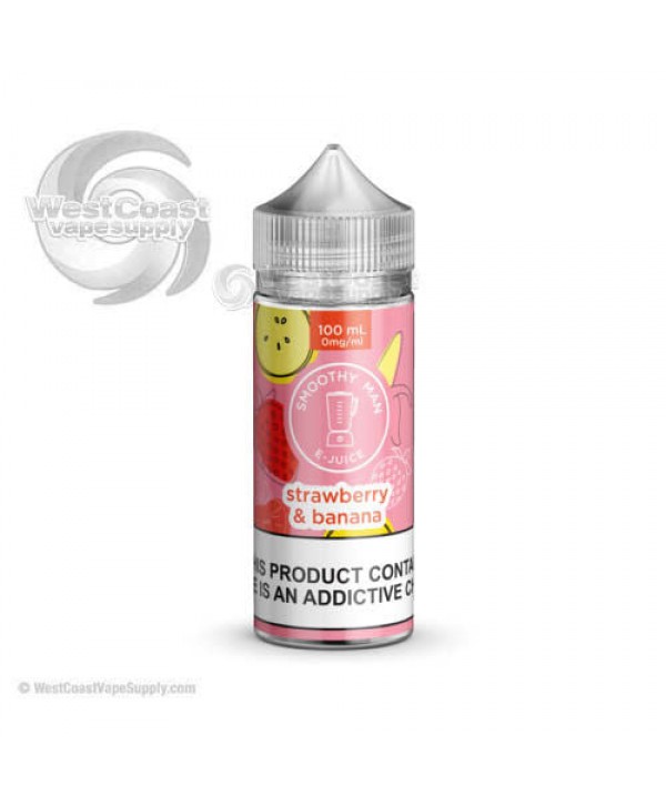 Smoothy Man Strawberry Banana Ejuice 100ml