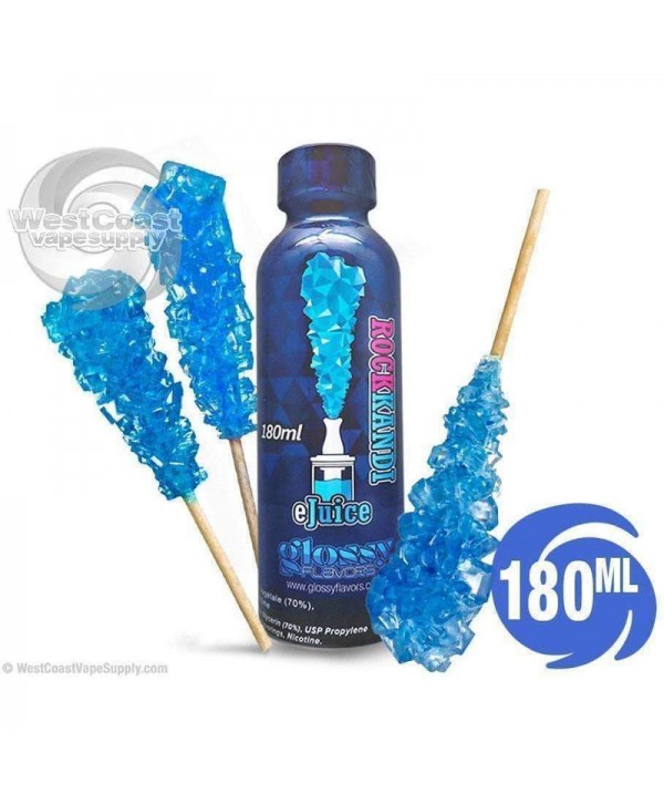 Blue Raspberry Rock Kandi by Glossy Flavors 180ml