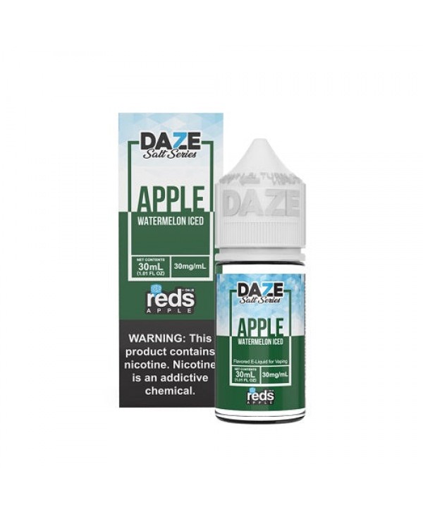 Reds Apple Watermelon Iced by 7 Daze Salt Series 30ml