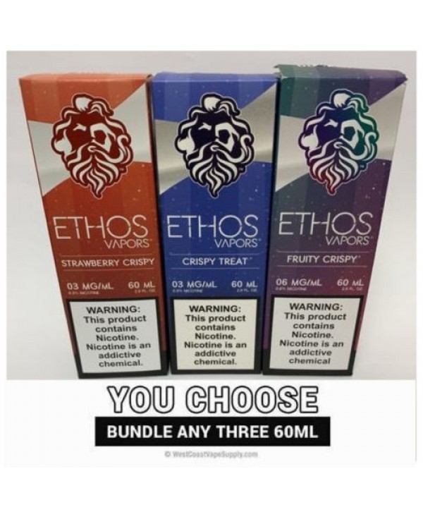 Ethos Crispy Treats 60ml Pick 3 Bundle Pack (180ml)