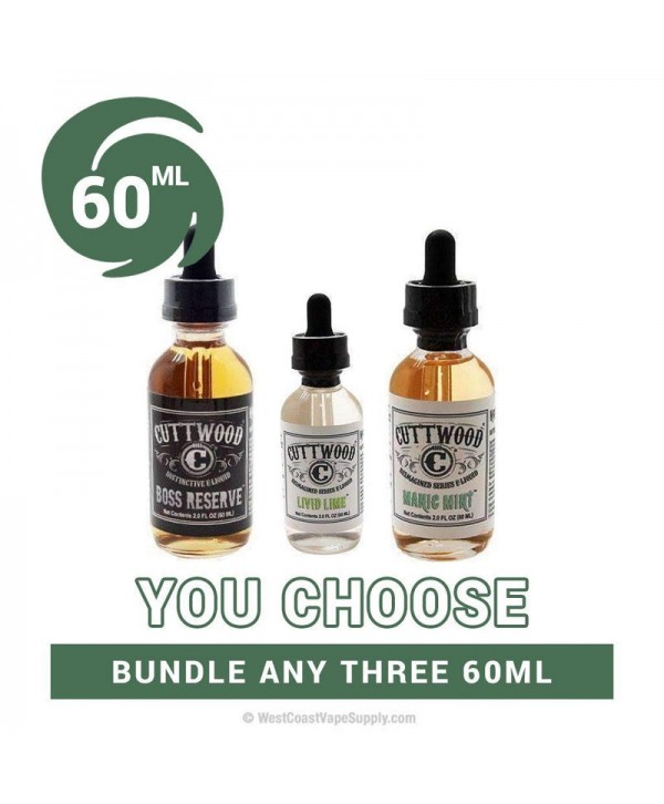 Cuttwood Pick 3 Bundle 60ml (180ml)