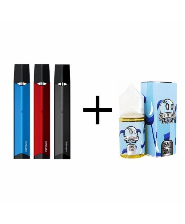 Smok Infinix and Salt Factory Nicotine Salt Bundle
