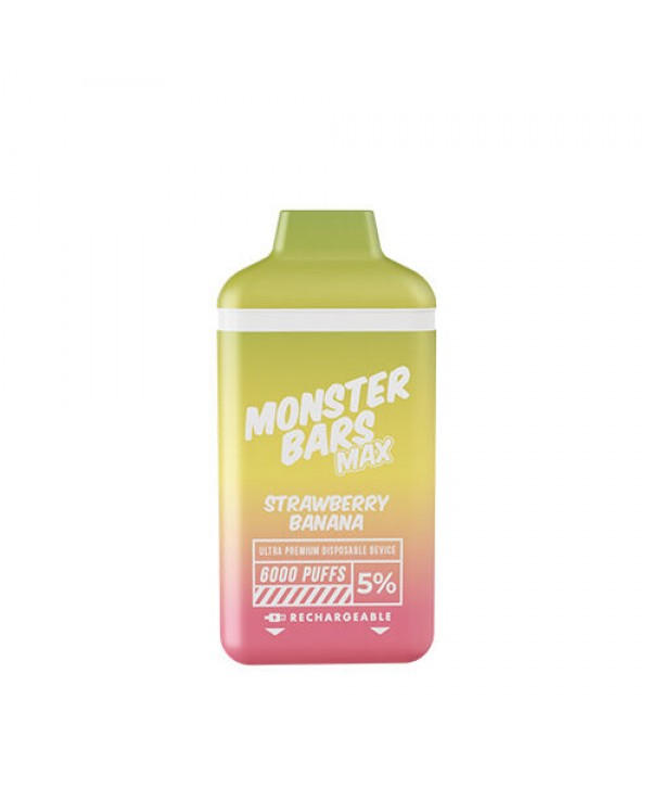 Monster Bars Max Disposable Vape 6000 Puffs