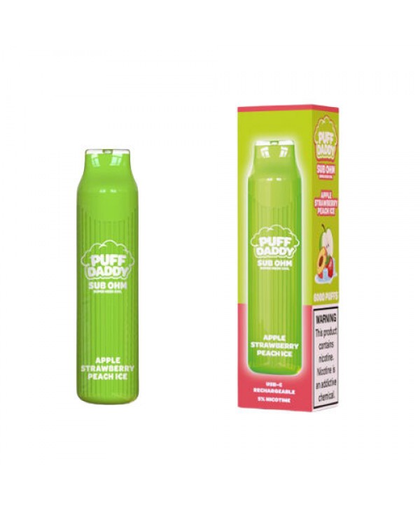 Puff Daddy Sub Ohm Disposable Vape 6000 Puffs