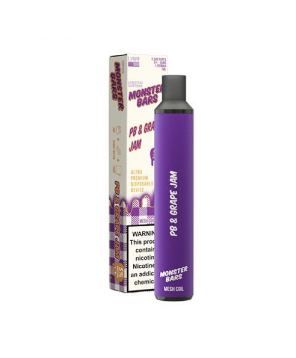 Monster Bars Disposable Vape 3500 Puffs